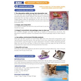 CAT LITTER  FOR ANIMALS  CAT LITTER  FOR ANIMALS