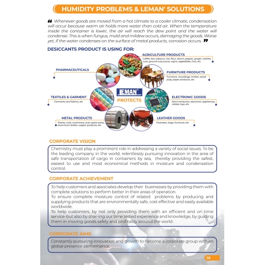 LEMAN - CACL2 POWDER DESICCANT 2000GRS ( 1 TÚI )