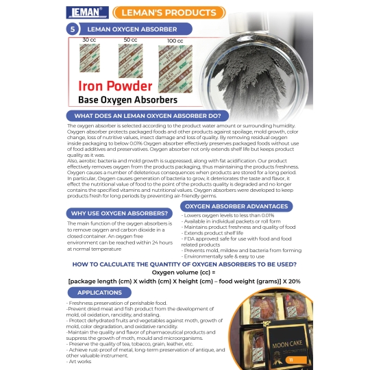 LEMAN-OXYGEN ABSORBER