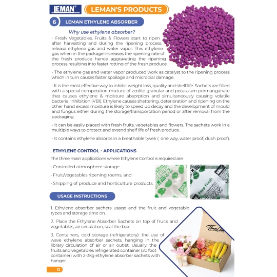 ETHYLENE ABSORBER